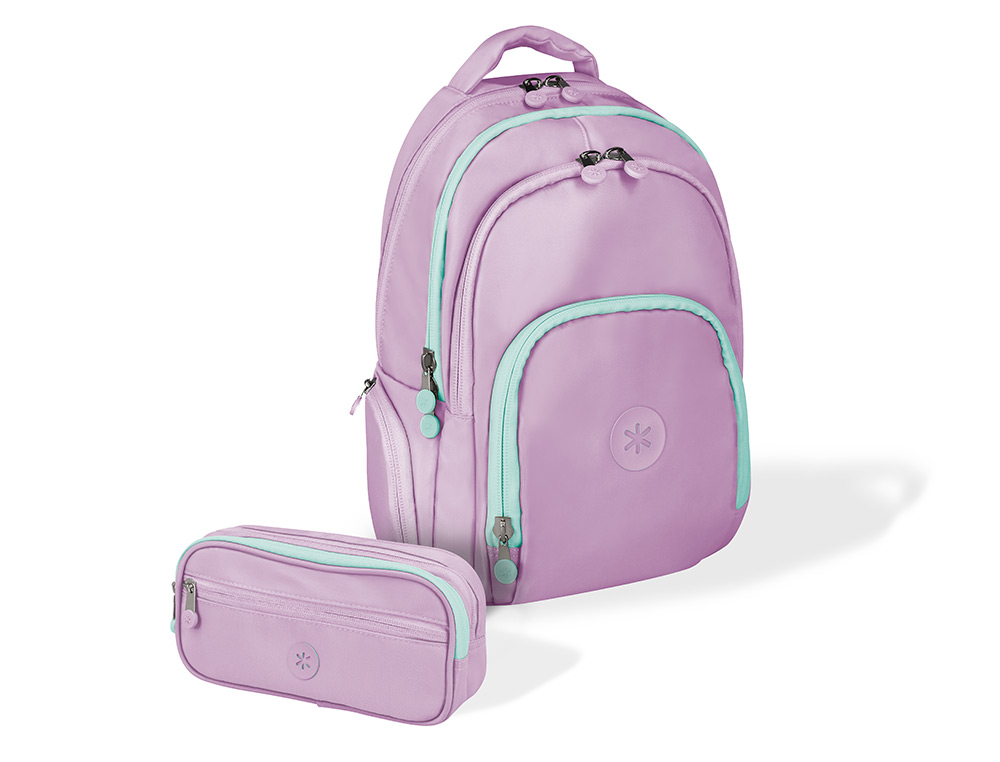 SAC A DOS ANTARTIK 4 COMPARTIMENTS MODELE FUSION   FLEX 19L 450X180X300MM COLORISLILAS