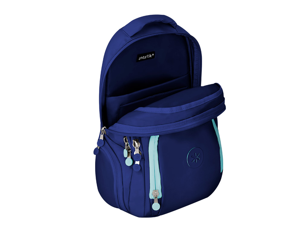 SAC A DOS ANTARTIK 4 COMPARTIMENTS MODELE FUSION   FLEX 19L 450X180X300MM COLORISBLEU MARINE