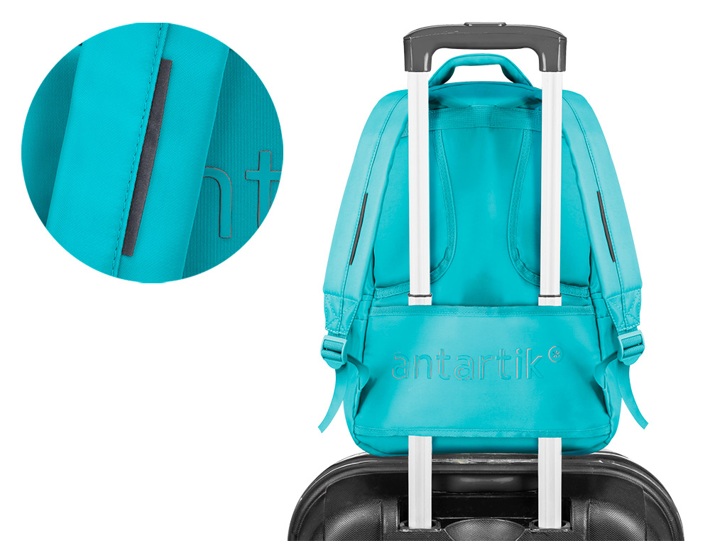 SAC A DOS ANTARTIK 4 COMPARTIMENTS MODELE FUSION FLEX 19L 450X180X300MM COLORISTURQUOISE