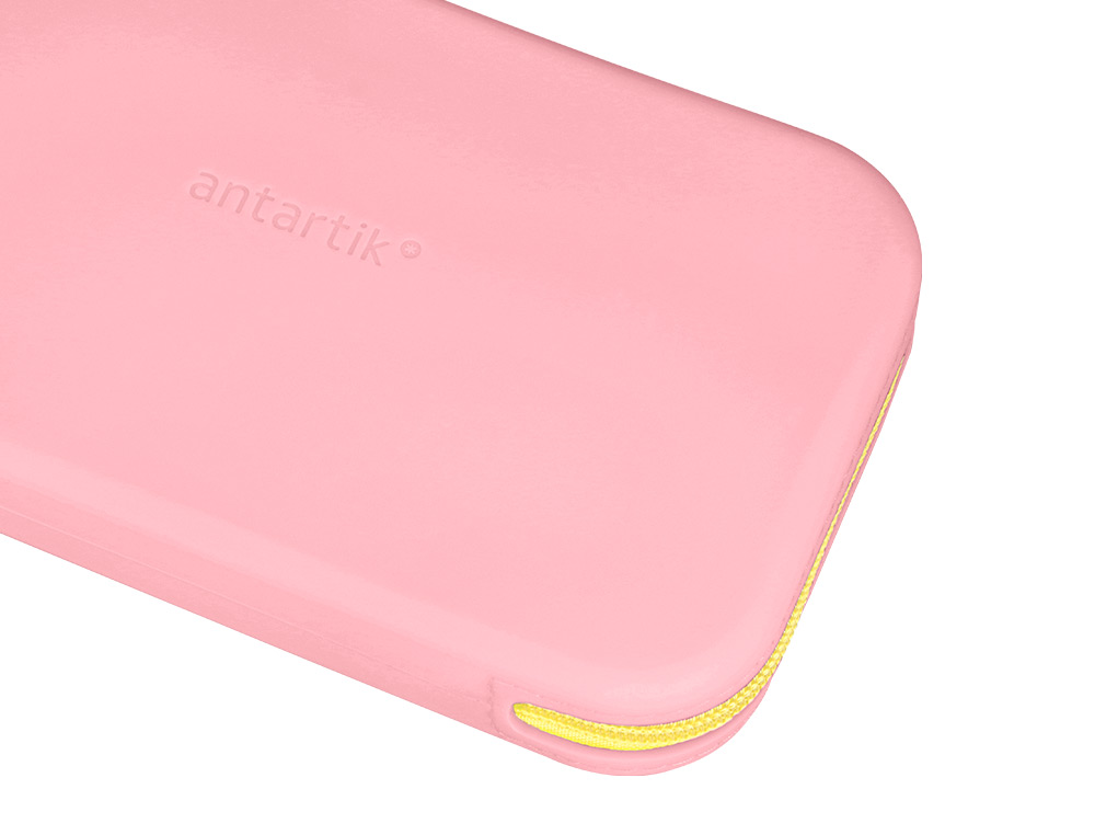 FOURRE-TOUT ANTARTIK PLAT EN SILICONE MODELE TROPICAL DIVE 190X120X25MM COLORIS ROSE