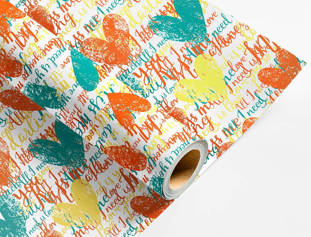 PAPIER CADEAU LIDERPAPEL TOUTE L'ANNEE ROULEAU 0,70X2M 60G MOTIFS ASSORTIS C-2024