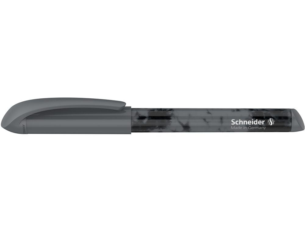 STYLO-PLUME SCHNEIDER EASY POINTE ACIER TAILLE M ENCRE BLEU ROYAL EFFACABLE COLORIS NOIR