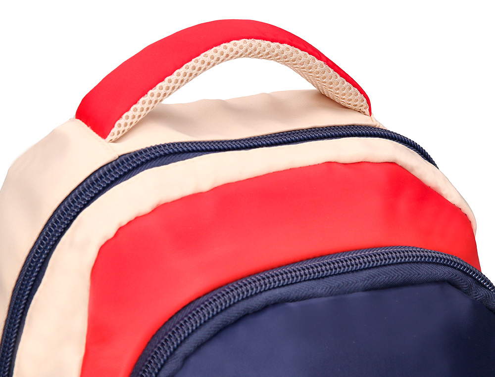 SAC A DOS LIDERPAPEL SCOLAIRE MULTIPOCHES ET MULTICOULEURS  35X11X27CM