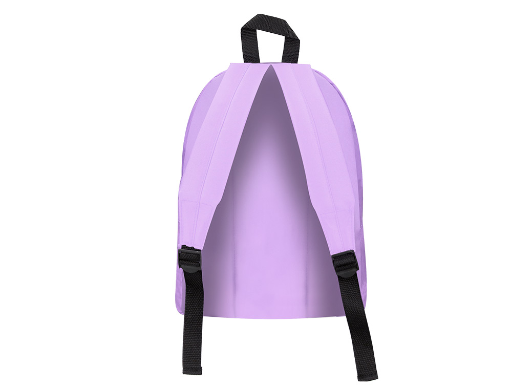 SAC A DOS LIDERPAPEL 1 COMPARTIMENT 40X12,5X30CM COLORIS LILAS