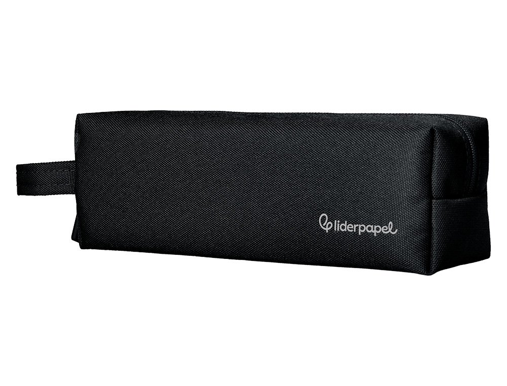 FOURRE-TOUT LIDERPAPEL RECTANGULAIRE 1 COMPARTIMENT  21X7CM COLORIS NOIR