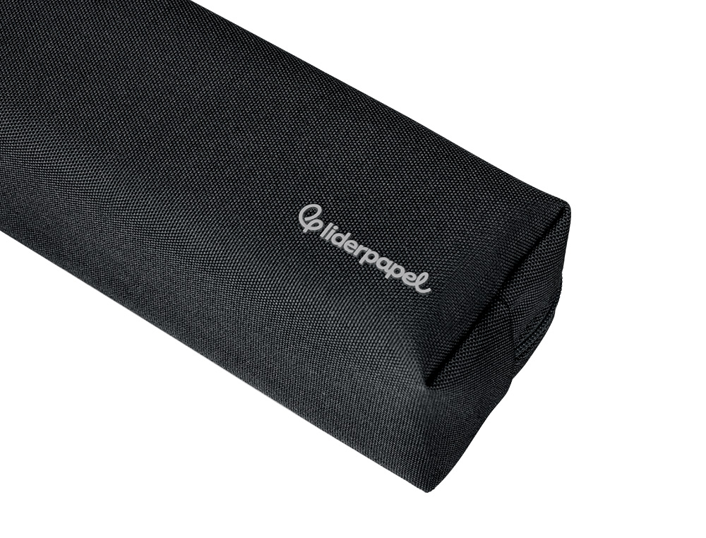 FOURRE-TOUT LIDERPAPEL RECTANGULAIRE 1 COMPARTIMENT  21X7CM COLORIS NOIR
