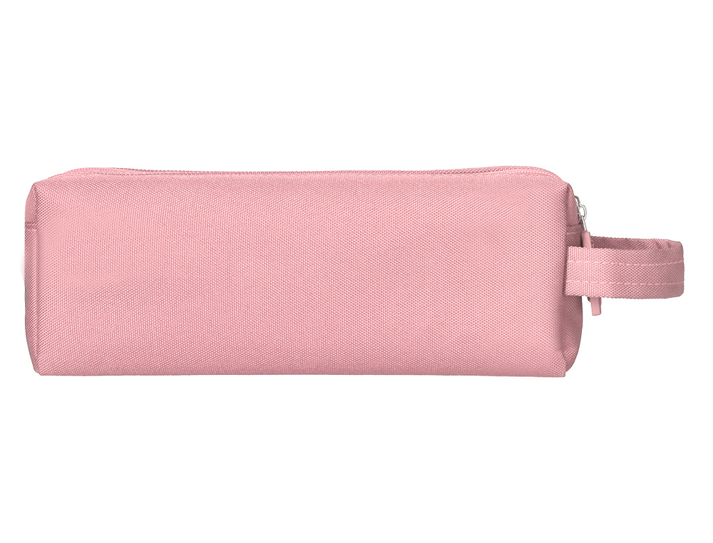 FOURRE-TOUT LIDERPAPEL RECTANGULAIRE 2 COMPARTIMENTS ANSE DE PREHENSION 21X8CM COLORIS ROSE