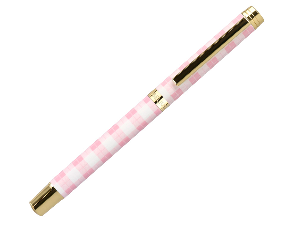 ROLLER BELIUS PICNIC ALUMINIUM ENCRE NOIRE COLORIS ROSE DORE BOITE DESIGN
