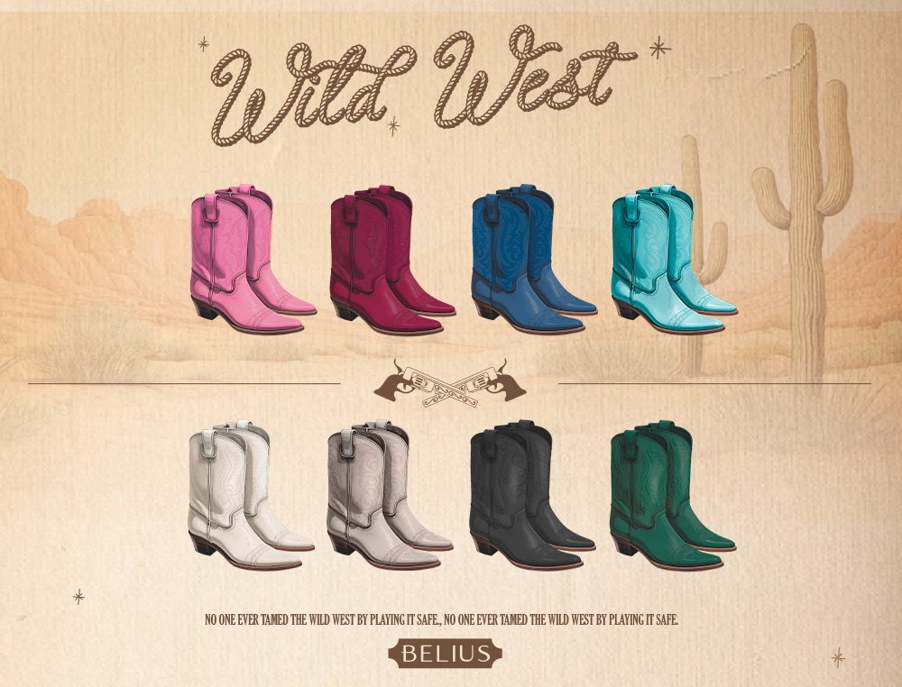 STYLO-BILLE BELIUS WILD WEST ALUMINIUM ENCRE BLEUE COLORIS NOIR DORE BOITE DESIGN
