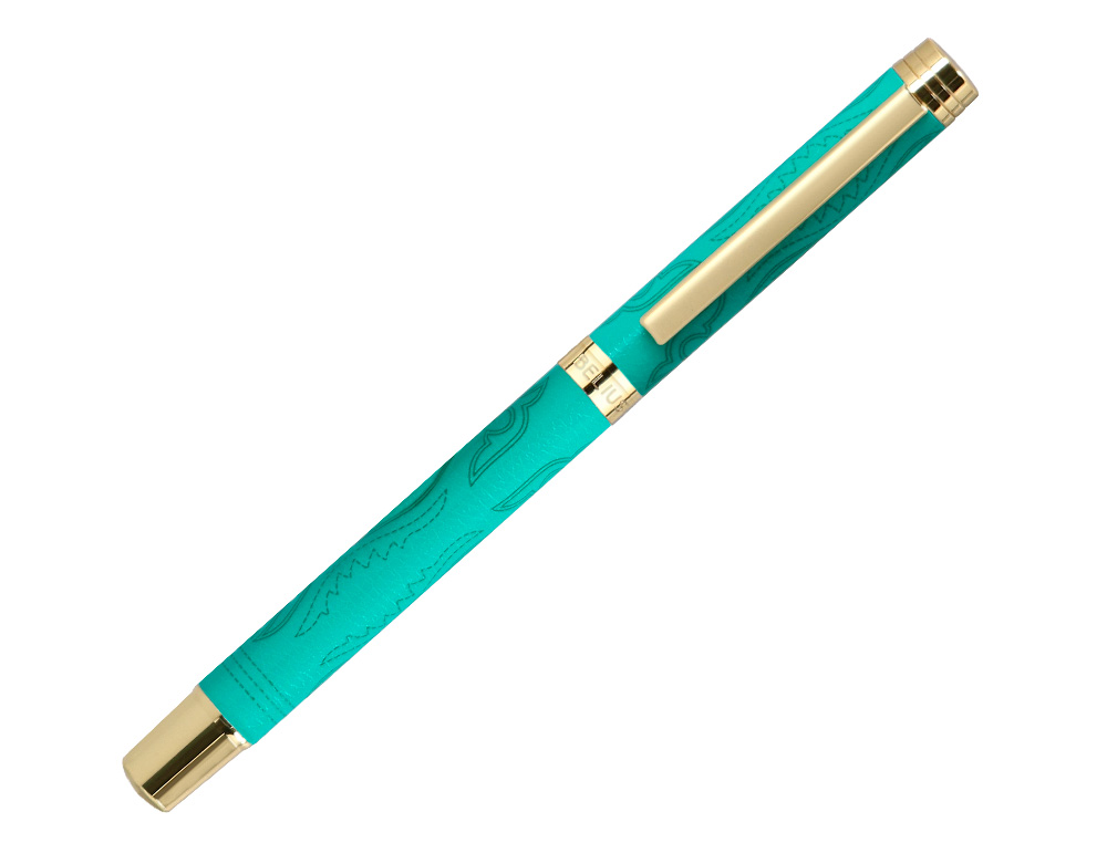 ROLLER BELIUS WILD WEST ALUMINIUM ENCRE NOIRE COLORIS VERT   DORE BOITE DESIGN