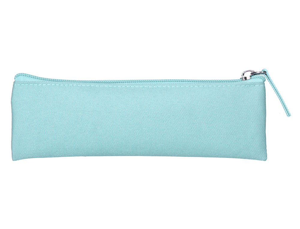 FOURRE-TOUT LIDERPAPEL PLAT MINCE 1 COMPARTIMENT 20X6CM COLORIS BLEU CELESTE