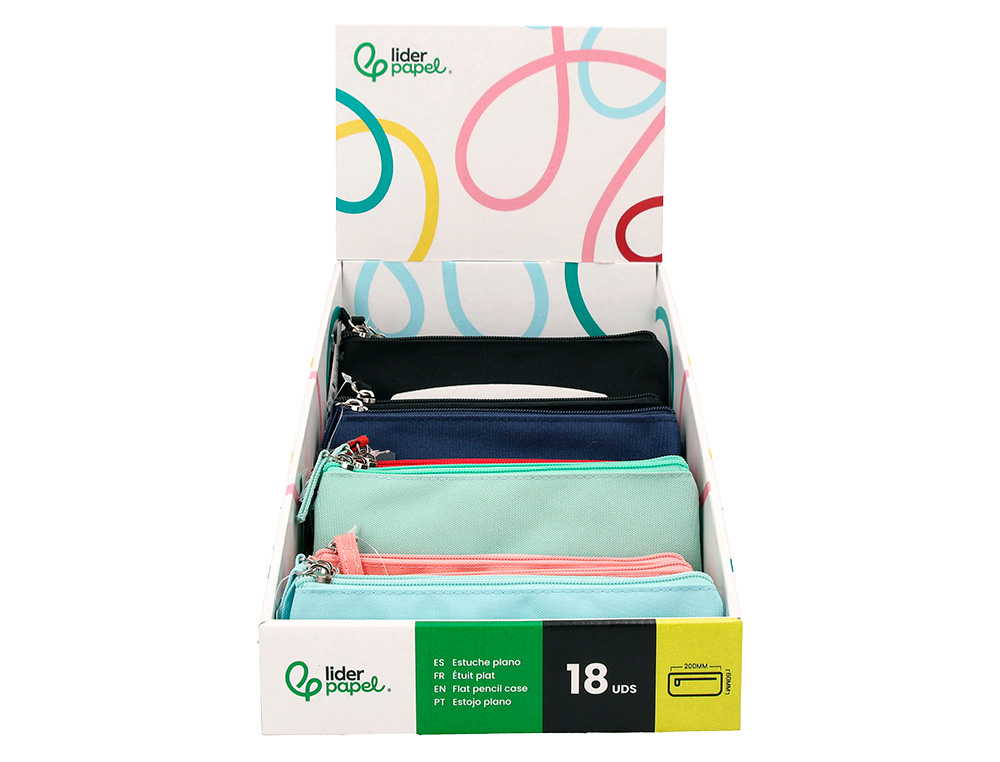 PRESENTOIR LIDERPAPEL FOURRE-TOUT PLATS 18 UNITES   171139