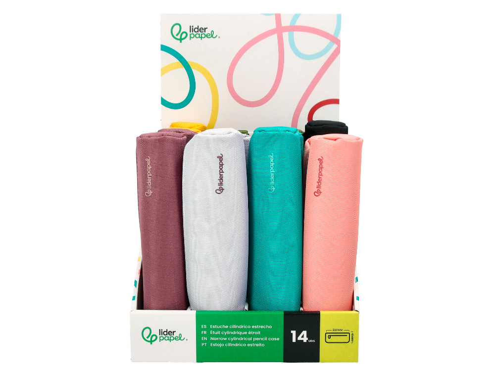 PRESENTOIR LIDERPAPEL FOURRE-TOUT RONDS MINCES 14   UNITES