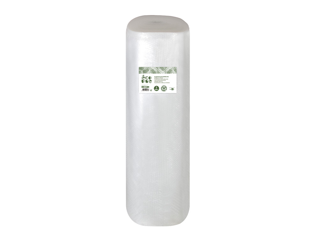 FILM A BULLES LIDERPAPEL ECOUSE 30% PLASTIQUE RECYCLE  30G/M2 ROULEAU 0,60X5M