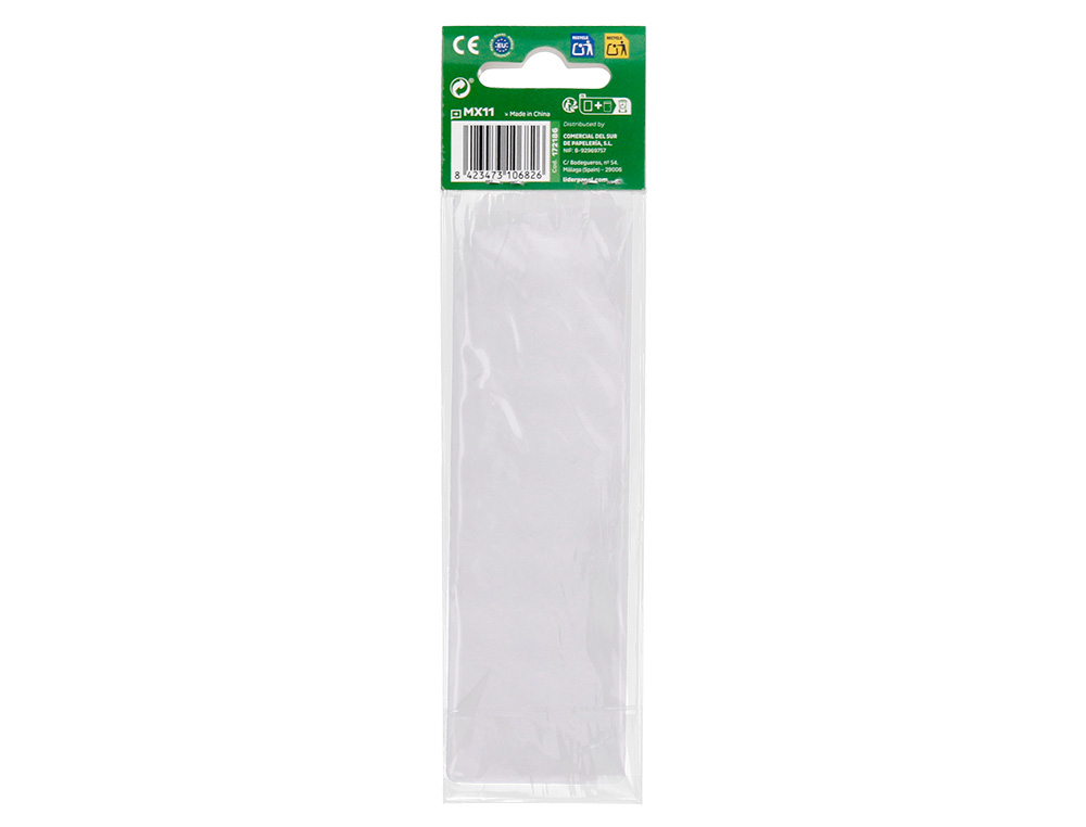 OEIL ADHESIF LIDERPAPEL BLANC AVEC PUPILLE NOIRE SACHET 30  UNITES