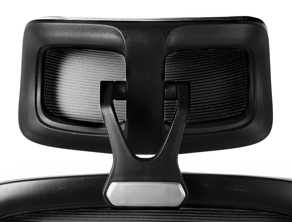 CHAISE DIRECTION Q-CONNECT SORRENTO MAILLE BASE METALLIQUE HAUT MAX 1320 LARG 650 PROF 600MM ROUES PREMIUM COLORIS NOIR