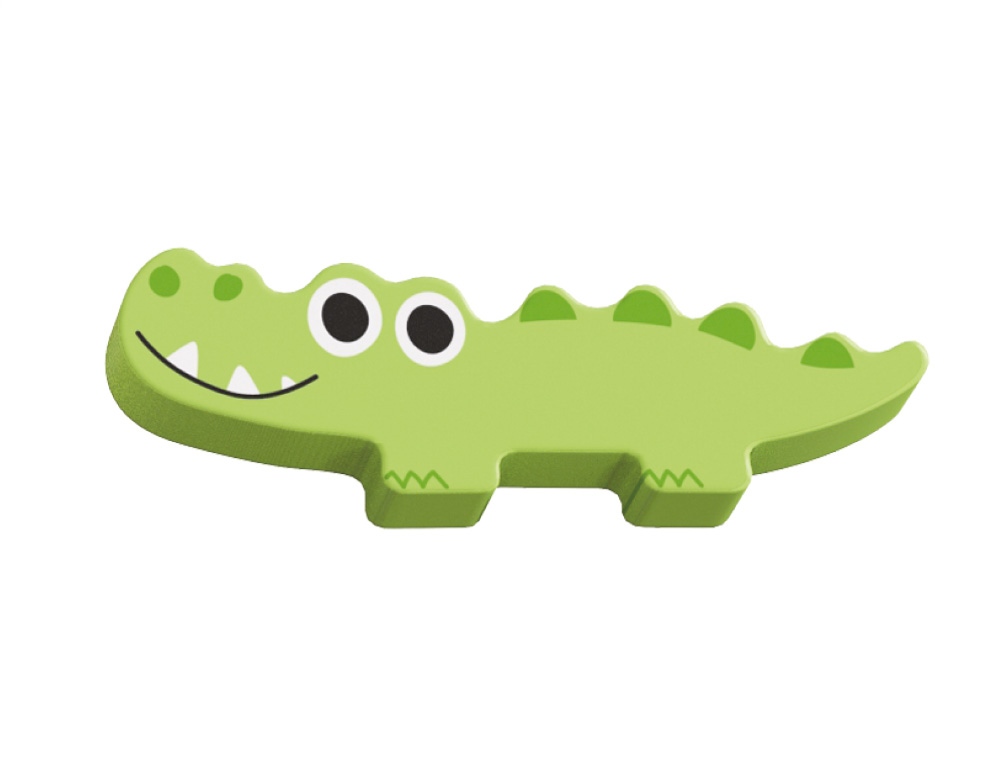 PUZZLE ENFANT IMAGINOVO ANIMAUX 3D BOIS +12 MOIS 8    PIECES 29,5X22X1,7 CM