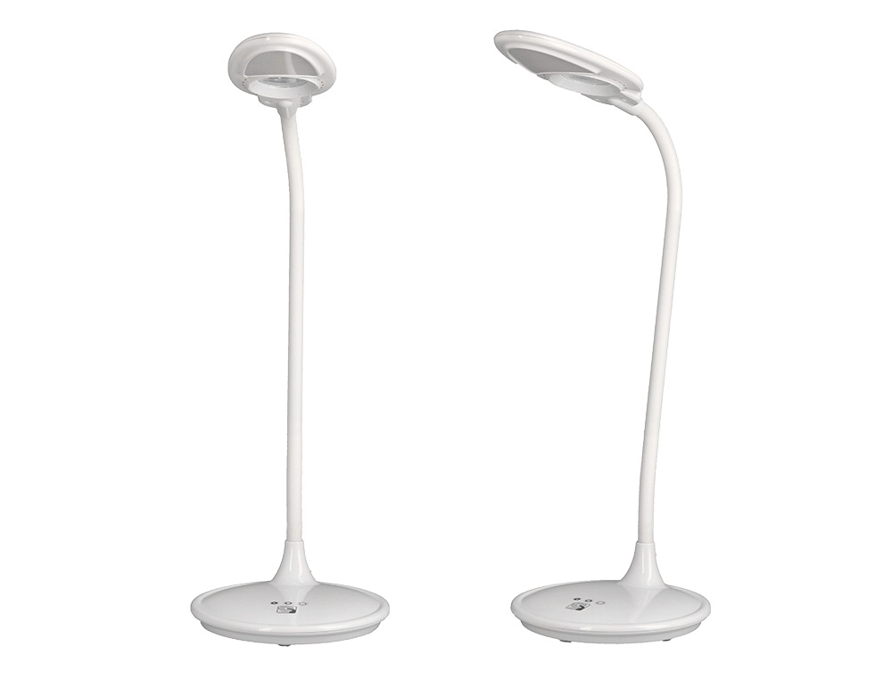 LAMPE BUREAU Q-CONNECT PROFESSIONNELLE 18 LED        PUISSANCE 5W COLORIS BLANC
