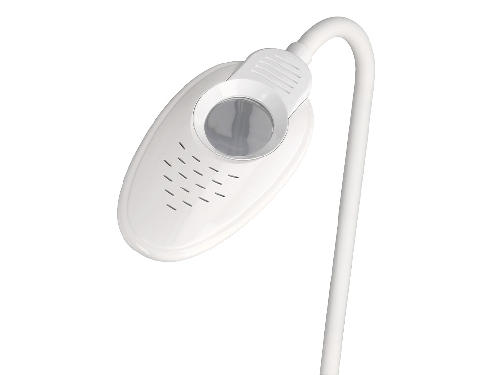 LAMPE BUREAU Q-CONNECT PROFESSIONNELLE 18 LED        PUISSANCE 5W COLORIS BLANC