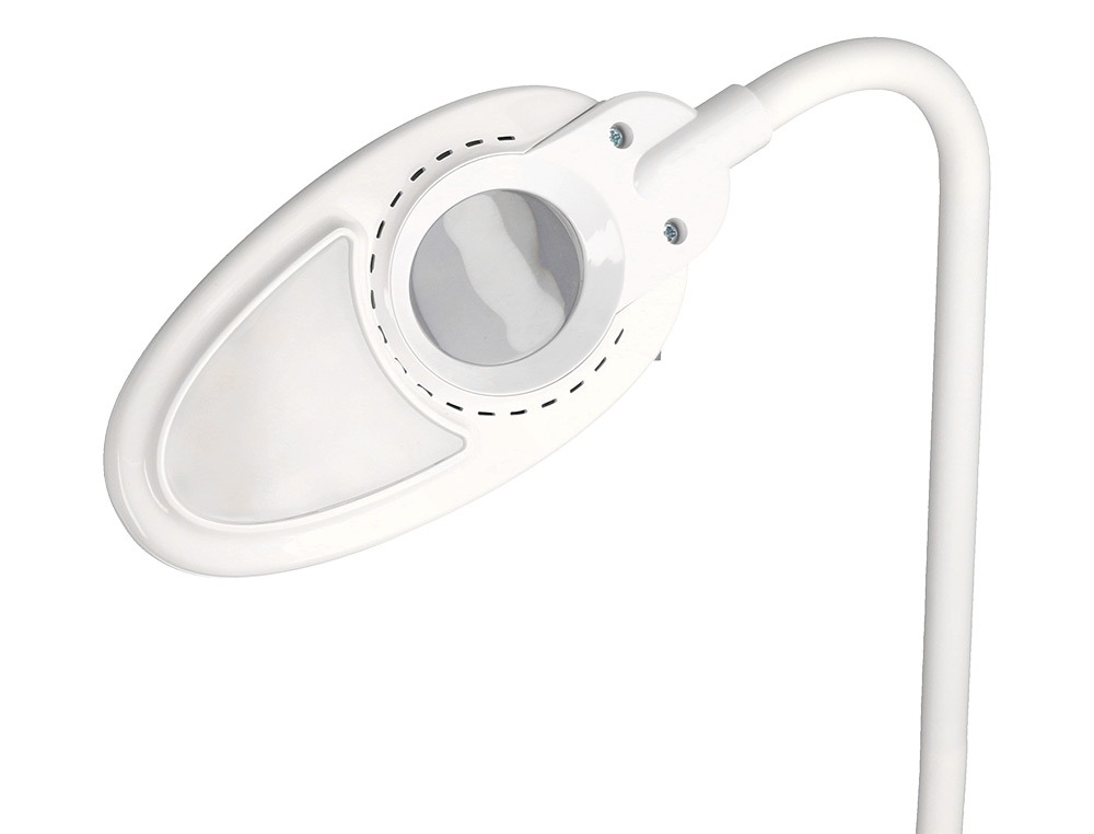 LAMPE BUREAU Q-CONNECT PROFESSIONNELLE 18 LED        PUISSANCE 5W COLORIS BLANC