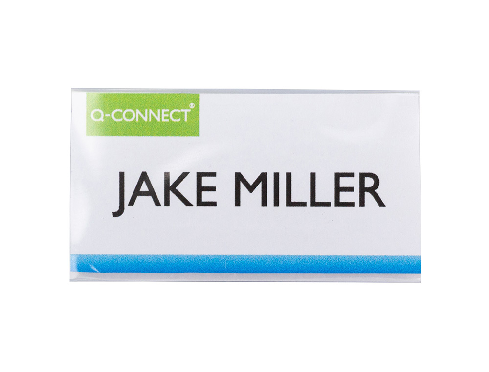 BADGE Q-CONNECT CLIP MAGNETIQUE OUVERTURE          SUPERIEURE 40X75MM