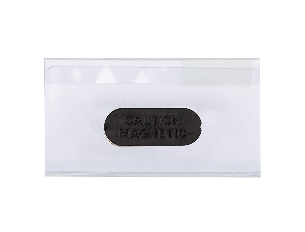 BADGE Q-CONNECT CLIP MAGNETIQUE OUVERTURE          SUPERIEURE 40X75MM