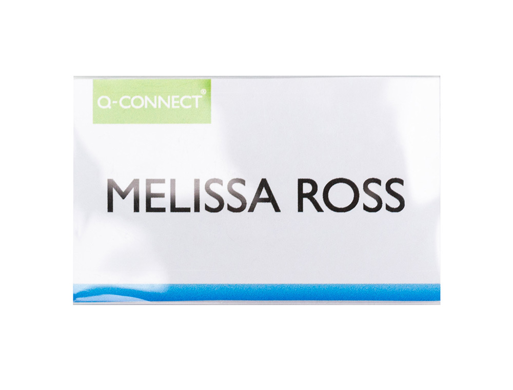 BADGE Q-CONNECT CLIP MAGNETIQUE OUVERTURE          SUPERIEURE 54X90MM