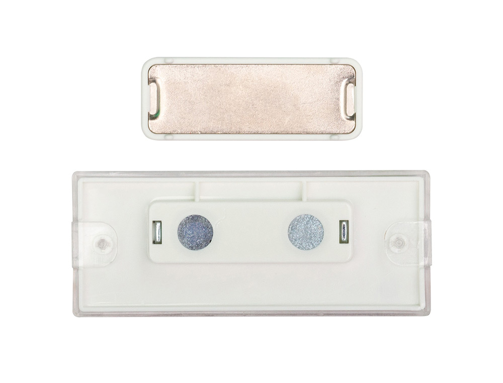 BADGE Q-CONNECT CLIP MAGNETIQUE OUVERTURE          SUPERIEURE 75X28MM