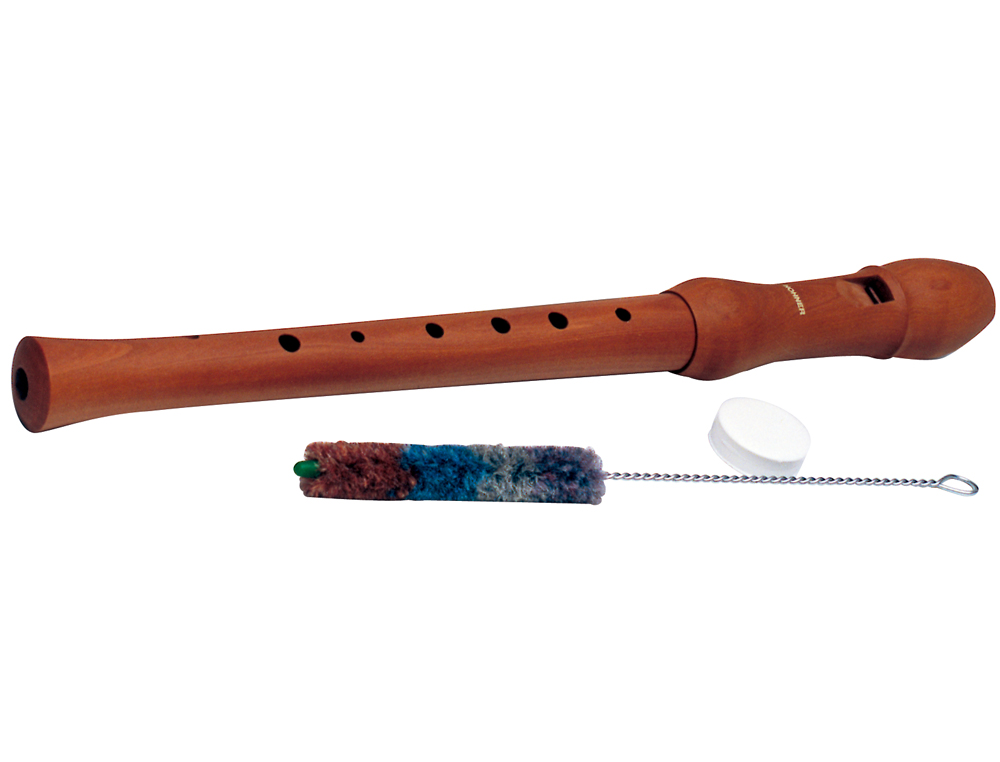 FLTE  BEC HOHNER EN BOIS DE POIRIER 9501 2 PICES BOTE DE LUXE