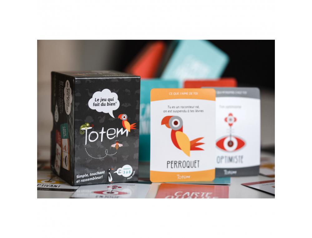 DEVELOPPEMENT SOCIO AFFECTIF TOTEM TOTEM INC ESTIME DE SOI 80 CARTES ANIMAL 80 CARTES    QUALITE