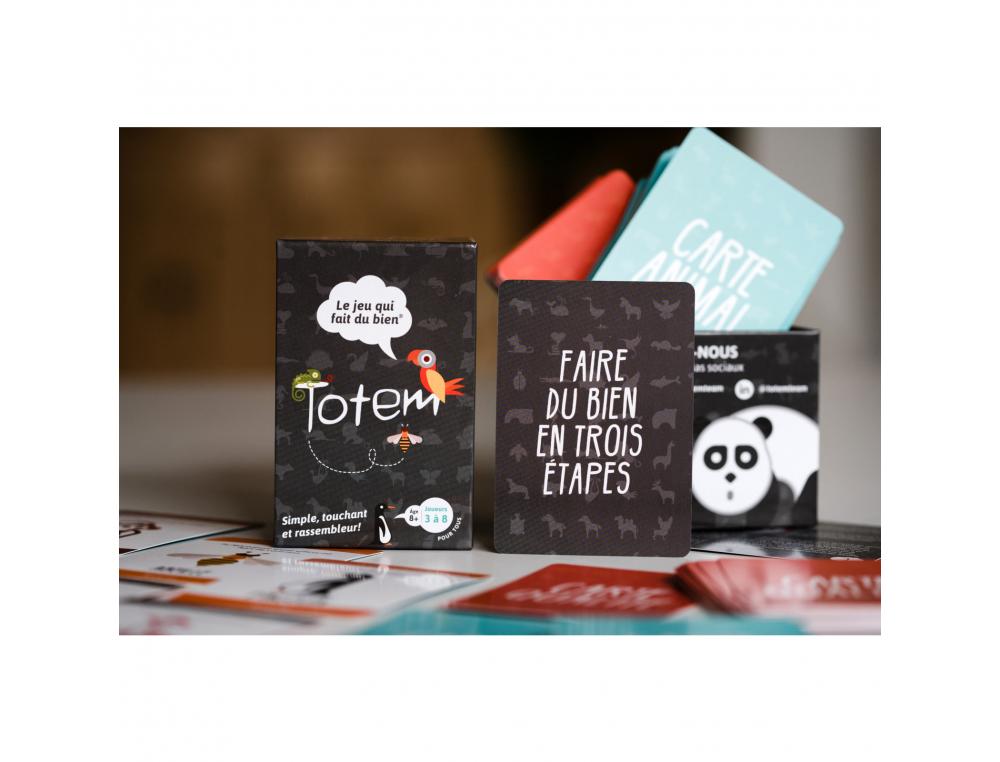 DEVELOPPEMENT SOCIO AFFECTIF TOTEM TOTEM INC ESTIME DE SOI 80 CARTES ANIMAL 80 CARTES    QUALITE