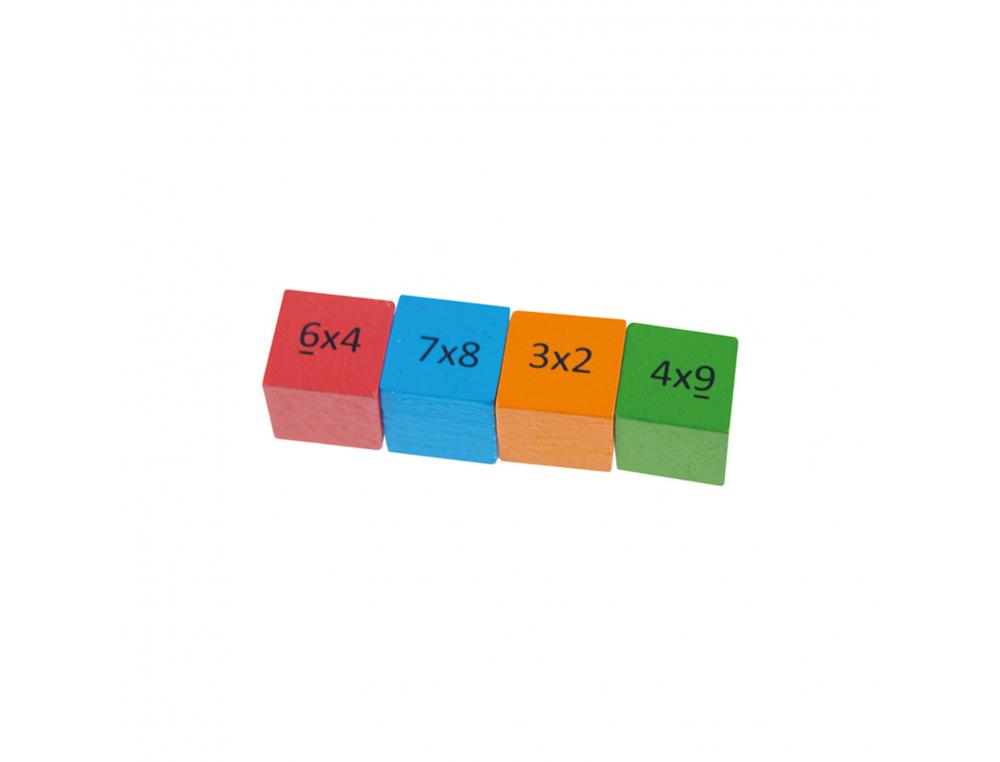 JEUX MATHEMATIQUES BLS TABLE DE MULTIPLICATION 1 FACE AVEC L OPERATION1 FACE AVEC        RESULTAT 1 COULEUR PAR TABLE