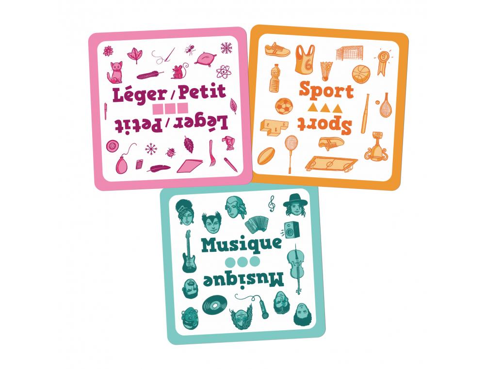 FRANCAIS JOUER AVEC LES LETTRES GIGAMIC TEXTO 2.0 10 THEMES 60 CARTES 2 A 6 JOUEURS