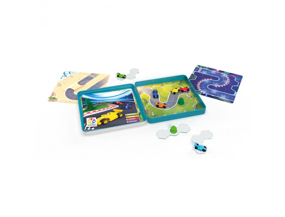 LOGIQUE REFLEXION SMART POLE POSITION CIRCUIT VOITURES F1  5 FICHES CIRCUIT 8 TUILES     VOITURE ARBRE 1 LIVRET DE 48