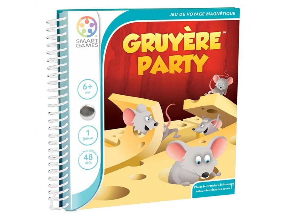 LOGIQUE REFLEXION SMART GRUYERE PARTY TRANCHES DE FROMAGE ET TETES DE SOURIS 48 DEFIS ET SOLUTIONS 1 JOUEUR