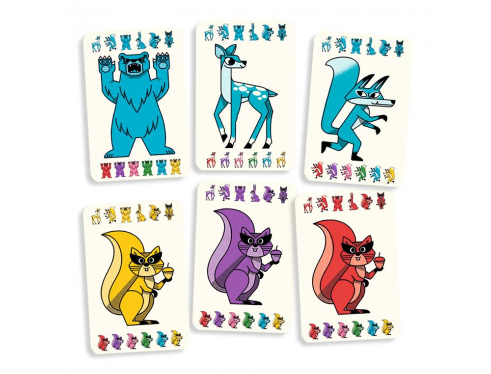 JEU DES FAMILLES MIX FAMILY DJECO 36 CARTES