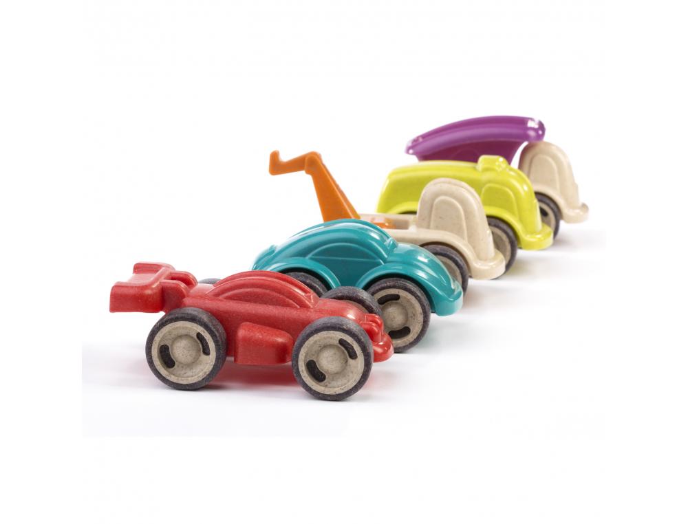 5 VEHICULES 12CM ECO FRIENDLY MINILAND