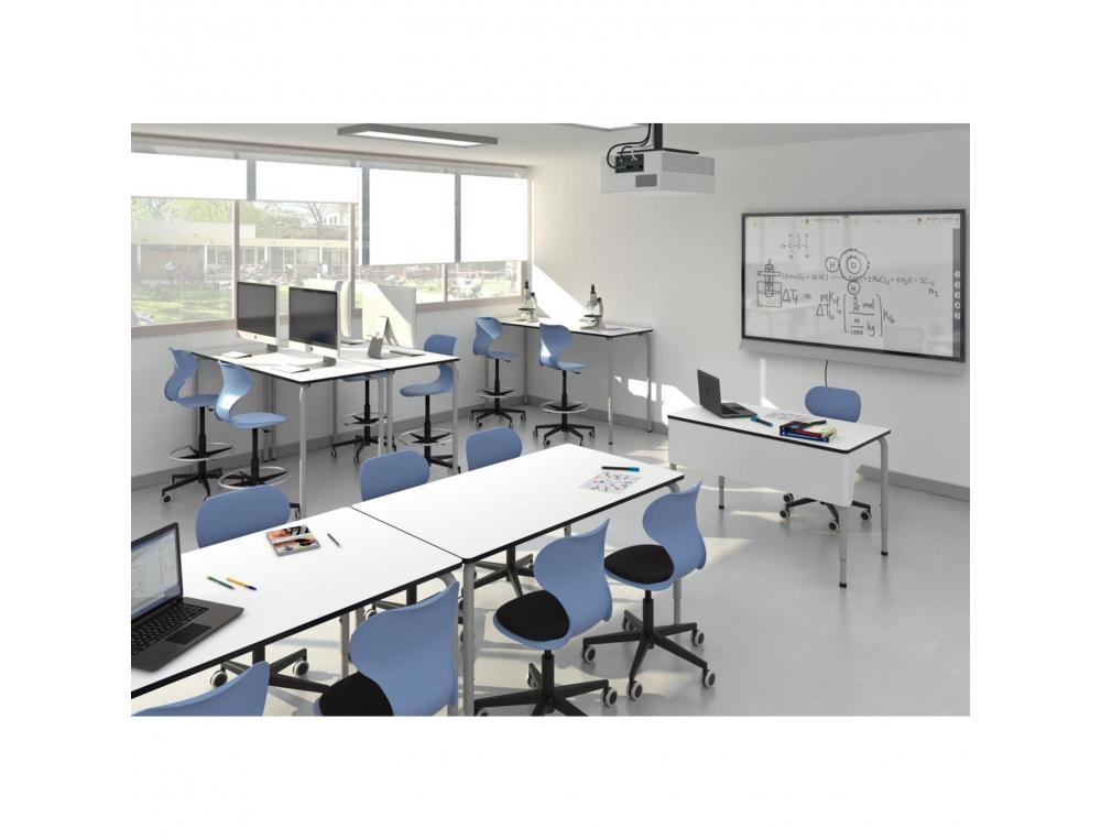 BUREAU MIRPLAY ENSEIGNANT METAL 120X65CM