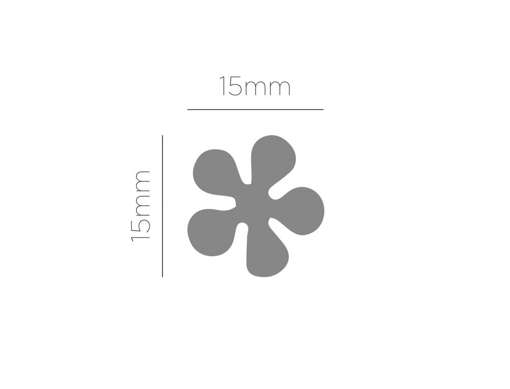 PERFORATEUR MINI INNSPIRO FLEUR PERFORE FEUTRINE MOUSSE CAOUTCHOUC 2MM MAX PAPIER     120/200G BRISTOL DECOUPE 15 A