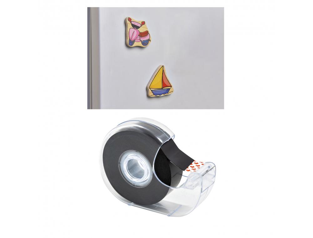 BANDE ADHESIVE FAIBO AIMANTEE RECYCLABLE ROULEAU DE 19MMX7M