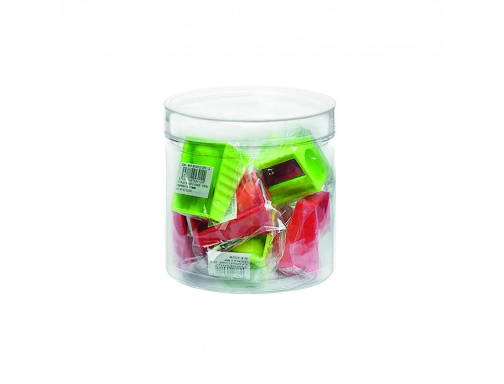 TAILLE-CRAYONS WONDAY VIOLON PLASTIQUE 1 USAGE Ï 17MM COLORIS ASSORTIS