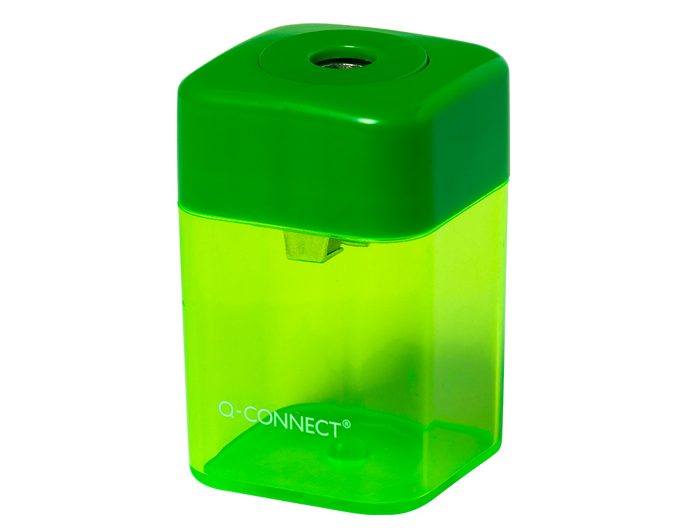 TAILLE-CRAYON Q-CONNECT CONOMIQUE RSERVOIR PLASTIQUE TRANSPARENT 1 USAGE