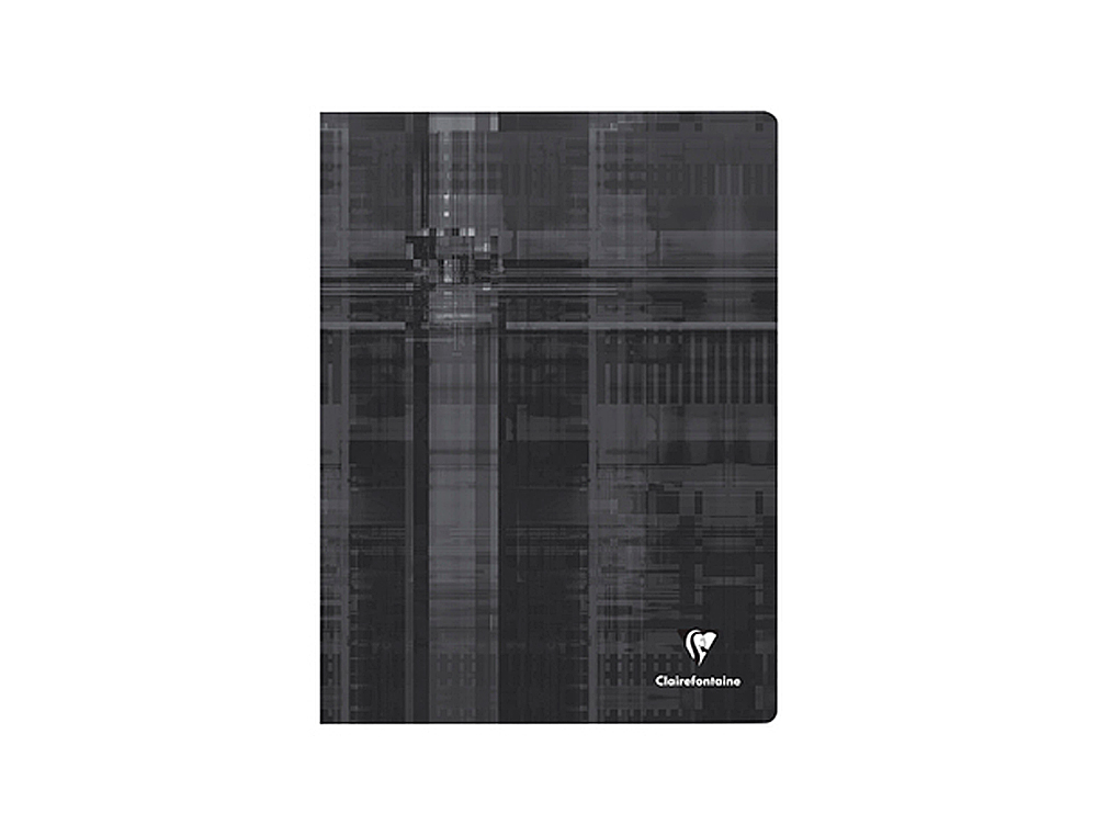 CAHIER PIQU CLAIREFONTAINE PAPIER VLIN VELOUT COUVERTURE PELLICULE A4+ 24X32CM 96 PAGES 90G SYS