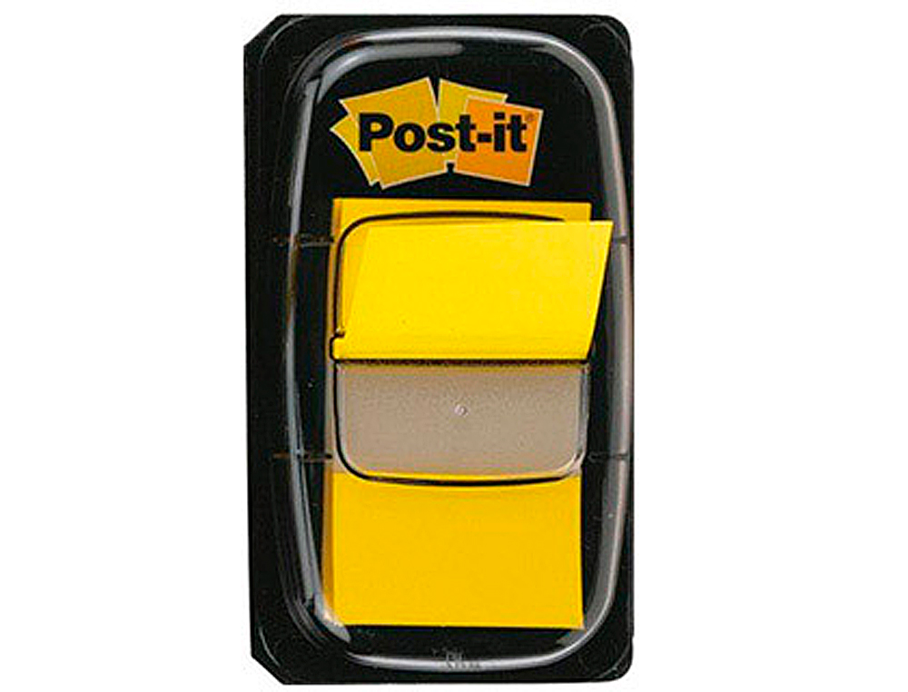 MARQUE-PAGES POST-IT STANDARD INDEX 25X44MM 50F COLORIS JAUNE