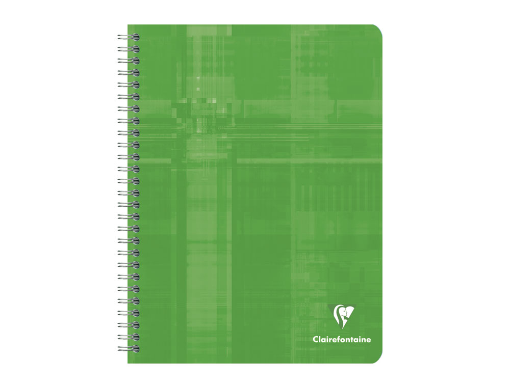 CAHIER CLAIREFONTAINE PAPIER VLIN VELOUT COUVERTURE PELLICULE RELIURE INTGRALE A5+ 17X22CM 100 PAGES 90G SYS