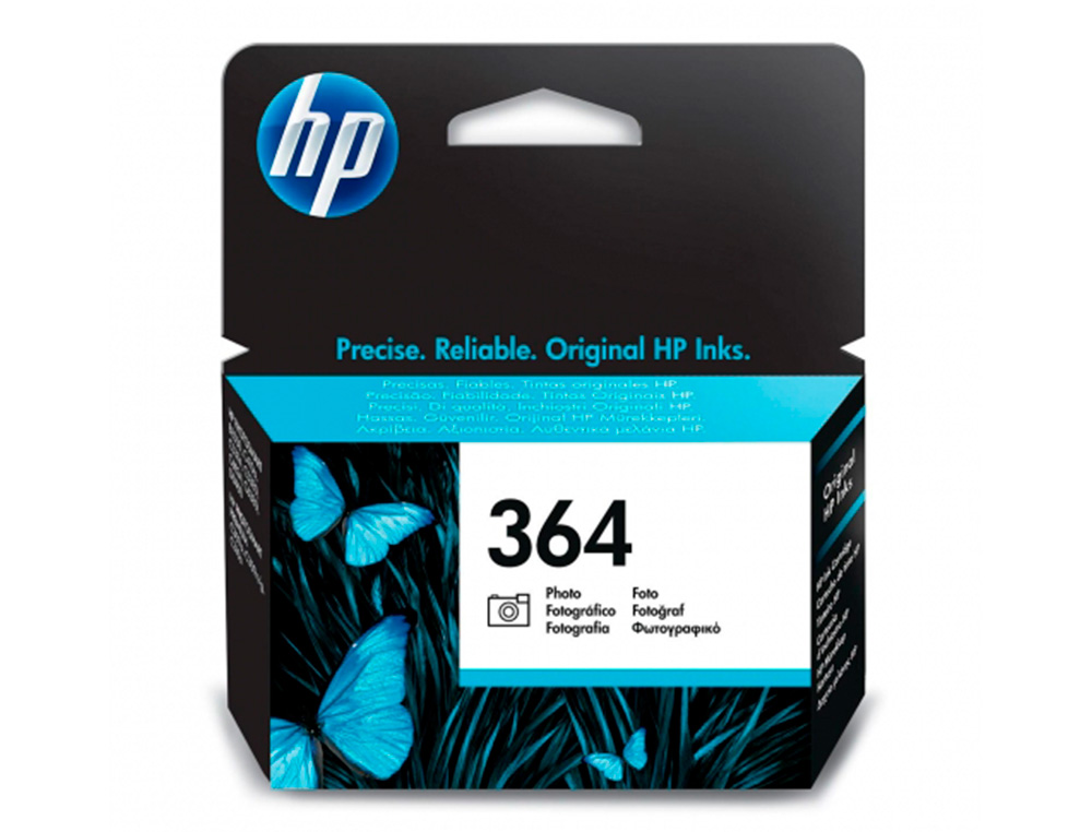 CARTOUCHE HP 364 JET D'ENCRE CB317EE PHOTO COULEUR NOIR