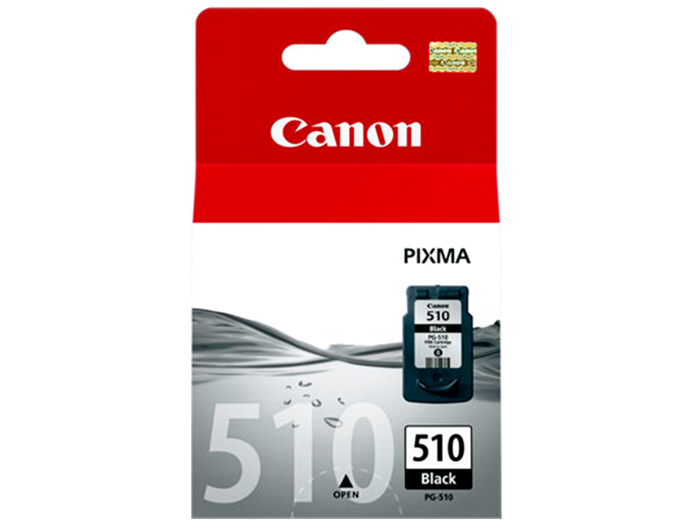 CARTOUCHE CANON JET D'ENCRE 2970 B001-PG510 TTE+ENCRE COULEUR NOIR 220P