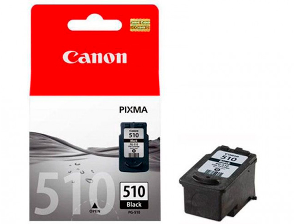CARTOUCHE CANON JET D'ENCRE 2970 B001-PG510 TTE+ENCRE COULEUR NOIR 220P