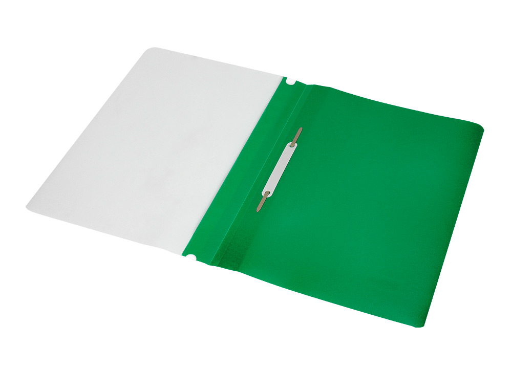CHEMISE PRÉSENTATION Q-CONNECT À LAMELLES POLYPROPYLÈNE 18/100E DOCUMENT PERFORÉ A4 30F PORTE-ÉTIQUETTE COLORIS VERT