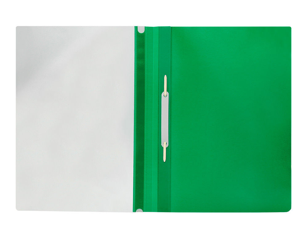 CHEMISE PRÉSENTATION Q-CONNECT À LAMELLES POLYPROPYLÈNE 18/100E DOCUMENT PERFORÉ A4 30F PORTE-ÉTIQUETTE COLORIS VERT